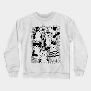 Cat Crewneck Sweatshirt